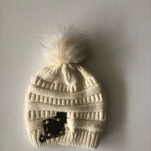 Repurposed Louis Vuitton Beanie New